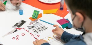 Laboratori per bambini in Triennale.