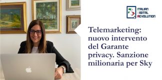 Telemarketing: nuovo intervento del Garante privacy. Sanzione milionaria per Sky.