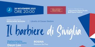 Bell’Opera Festival, Il Barbiere di Siviglia venerdì 26 al Teatro Bello.