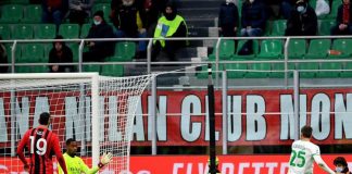 Milan, seconda sconfitta consecutiva, brutto stop in casa con il Sassuolo.