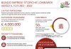 Al via il bando per le imprese storiche, stanziati contributi per 4 milion, domande da mercoledì 15.
