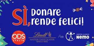 Si donare rende felici!, racccolti olttre 92.000€ per i centri NeMO.