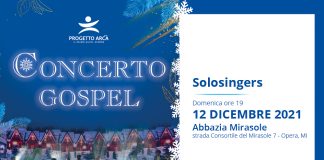 Concerto di Natale di Progetto Arca domenica 12, si entra portando una coperta.