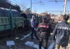 Treno merci deraglia a Seregno, 2 feriti.