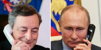 Crisi ucraina, telefonata Draghi-Putin.