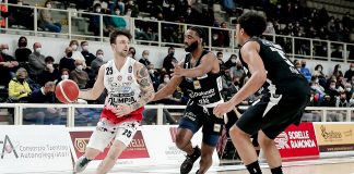 Basket, l’Olimpia vince a Trento.