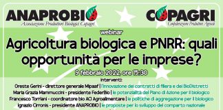 Agricoltura biologica e Pnrr, webinar di Copagri.