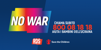 RDS 100% Grandi Successi e Save the Children insieme per i bambini e le famiglie dell’Ucraina.