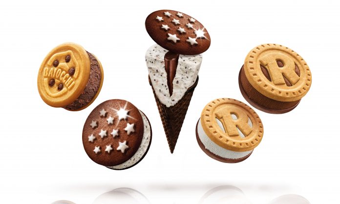 Pan di Stelle Biscotto e Cono gelato, Baiocchi, Ringo vaniglia e cacao