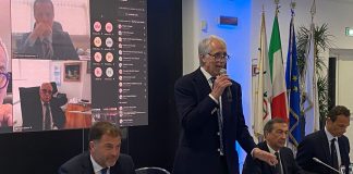 Olimpiadi, il Consiglio Nazionale del Coni a San Siro con Malagò, Fontana e Sala.