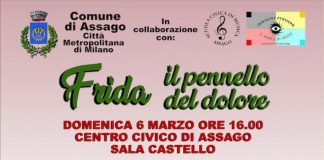 Festa delle donne: ad Assago, domenica 6 marzo, lo spettacolo teatrale “Frida – Il pennello del dolore” .