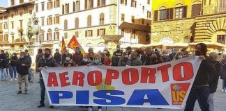 Armi, munizioni ed esplosivi invece di aiuti umanitari, i lavortori dell’aeroporto di Pisa si rifiutano di caricarli.
