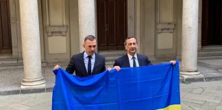 Insieme per l’Ucraina, Shevchenko a Palazzo Marino con Sala.