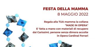 Festa della Mamma, mercatino solidale di Opera Cardinal Ferrari.