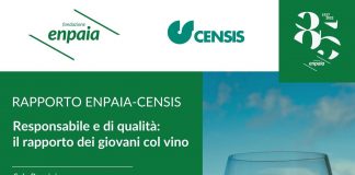 Presentazione del Rapporto Enpaia-Censis “Responsabile e di qualità: il Rapporto dei giovani col vino” martedì 12 a Vinitaly.