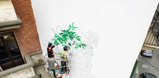 Tre grandi città in Europa ospiteranno i murales di Treedom dalla Giornata della Terra (22 aprile) alla Giornata Mondiale dell’Ambiente (5 giugno), a Milano in via Marghera.