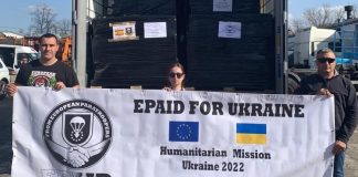 Ucraina, European Paratroopers Association sempre in prima linea per gli aiuti umanitari.