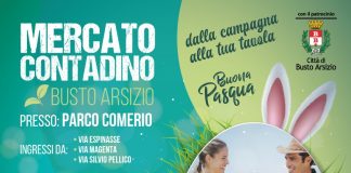 E’ Pasqua al mercato contadino di Busto Arsizio.