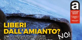 Giornata Mondiale Vittime dell’amianto: in Lombardia ancora da smaltire 1,2mln di metri cubi. Legambiente: accelerare rimozione e incentivi.