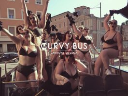 Curvy Bus, l’autobus dell’artista Anthony De Luca, per celebrare le donne Curvy.