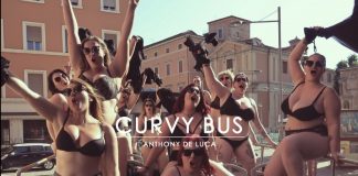 Curvy Bus, l’autobus dell’artista Anthony De Luca, per celebrare le donne Curvy.