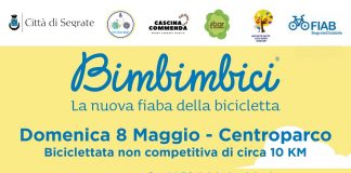 Bimbinbici, domenica 8 passeggiata al Centroparco di Segrate.