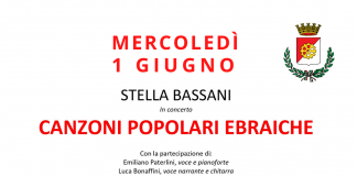 Stella Bassani torna a cantare le sue canzoni popolari ebraiche a Muggiò sabato 1 giugno.