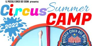 Piccolo Circo dei Sogni di Peschiera Borromeo, Circus Summer Camp dal 13 giugno con Paride Orfei e Sneja Nedeva.