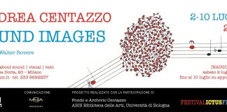 Andrea Centazzo Sound Images, mostra da Erratum dal 2 al 10 luglio.