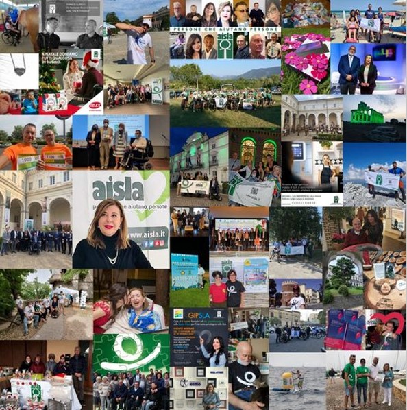 Il 2021 di AISLA foto collage