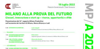 Milano Produttiva, presentazione del rapporto martedì 19 in Camera di Commercio.