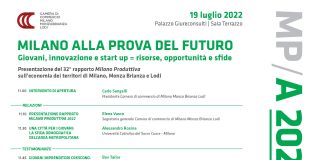 Milano produttiva, martedì 19 in Camera di Commercio.