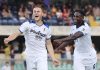 Atalanta, vittoria a Verona che vale la testa della classifica.