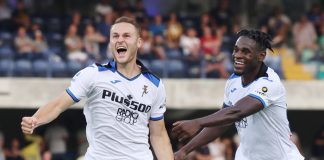 Atalanta, vittoria a Verona che vale la testa della classifica.