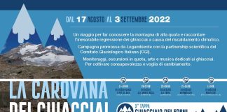 Torna la Carovana dei Ghiacciai di Legambiente, dal 24 al 26 in Lombardia.