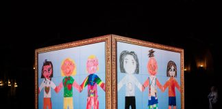 Kids Cube, a Monza un’opera realizzata da 370 bambini per il Kernel Festival.