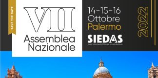 Siedas, Assemblea Generale a Palermo dal 14 al 16 ottobre.