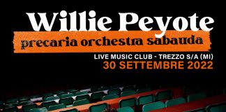 Willie Peyote in concerto a Trezzo d’Adda venerdì 30.