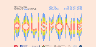 Festival del Turismo Musicale, da oggi fino a domenica 23 a Cremona, con la partecipazione dei comuni di Brescia, Busseto, Melpignano, Milano, Napoli, Pesaro e Verona.