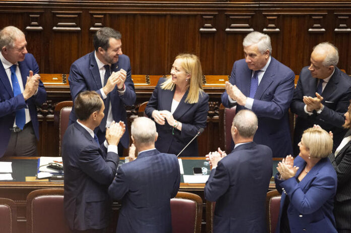 Confidence vote on new government