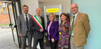 Poste Italiane, inaugurato nuovo Atm Postamat a Sedriano.