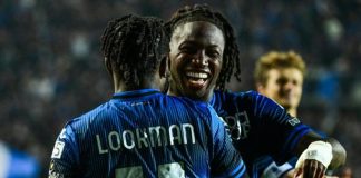 L’Atalanta supera in rimonta il Sassuolo.