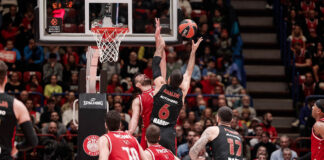 Eurolega, Olimpia cede al Real Madrid.
