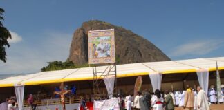 La beatificazione di Padre Giuseppe Ambrosoli in Uganda.