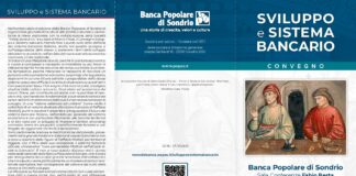Sviluppo e sistema bancario, venerdì 2 dicembre alla Banca Popolare di Sondrio.