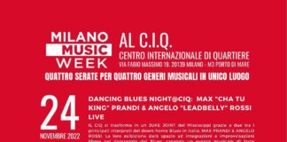 Al C.I.Q. Milano Music Week 2022: quattro serate per quattro generi musicali dal 24 al 27.