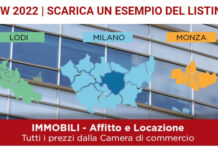 Immobiliare, per gli operatori e per chi cambia casa ecco il Listino Prezzi degli Immobili di Milano e provincia della Camera di commercio, arriva online l’esempio da scaricare.