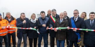 Taglio del nastro per il primo lotto della Tangenziale Est di Verdello.