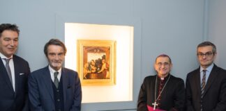 La Magia del Natale a Palazzo Lombardia, la visita dell’Arcivescovo Monsignor Delpini.