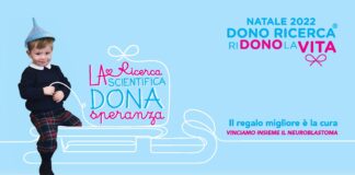 Tumori pediatrici, riparte la campagna di Natale “Dono ricerca. RiDono la vita” a cura della Fondazione Neuroblastoma.